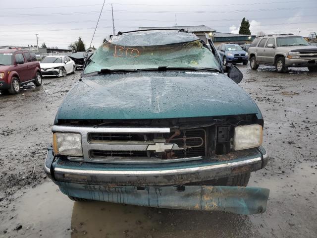 1GNCS13WXV2233822 - 1997 CHEVROLET BLAZER GREEN photo 5