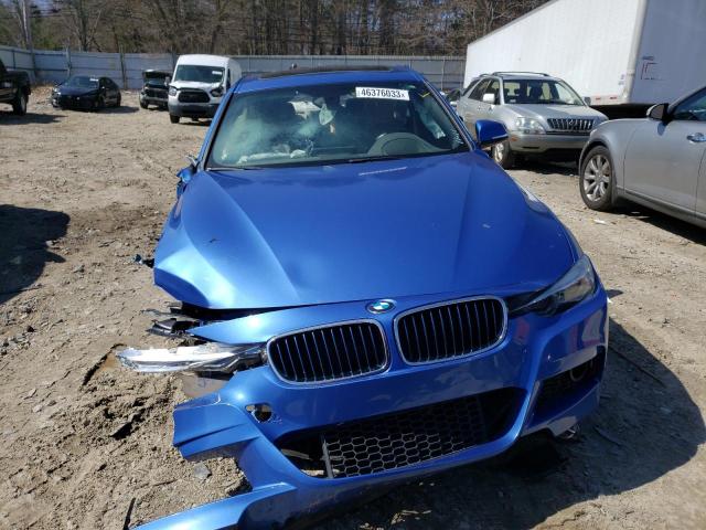 WBA8E1C5XJA171431 - 2018 BMW 330E BLUE photo 5