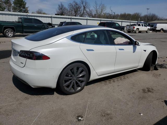 5YJSA1E24HF207302 - 2017 TESLA MODEL S Білий фото 3