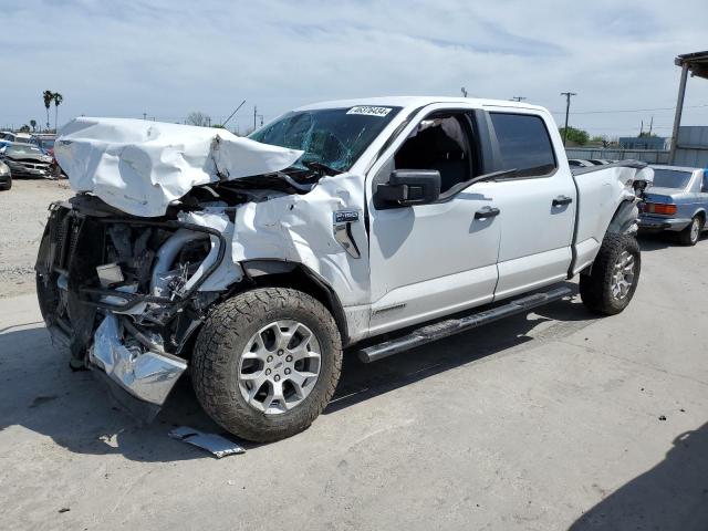 1FTFW1ED2MFC47422 - 2021 FORD F150 SUPERCREW WHITE photo 1