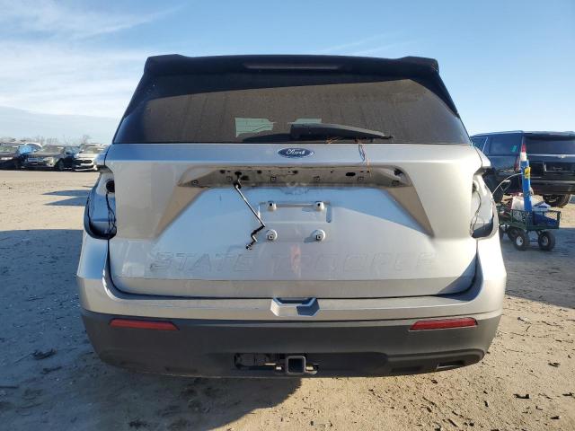 1FM5K8AC8MNA17575 - 2021 FORD EXPLORER POLICE INTERCEPTOR 银色 照片 6