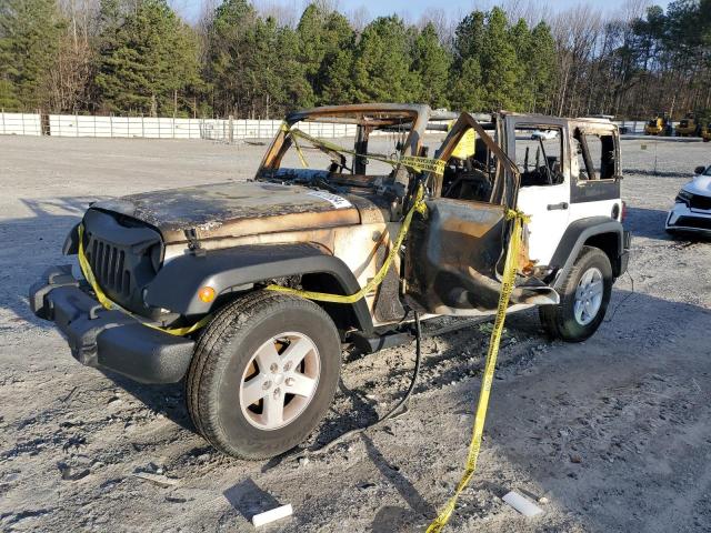 1C4BJWDG0JL894744 - 2018 JEEP WRANGLER U SPORT WHITE photo 1