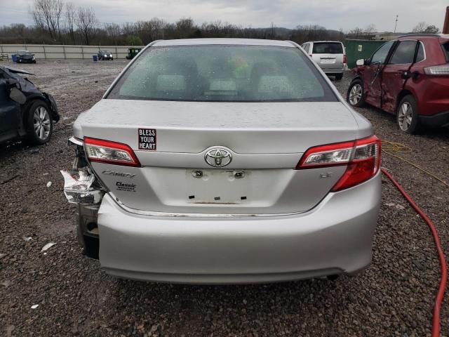 4T1BF1FK3DU285647 - 2013 TOYOTA CAMRY L SILVER photo 6
