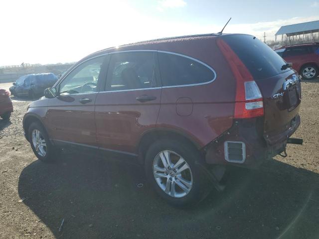 3CZRE4H50AG707512 - 2010 HONDA CR-V EX BURGUNDY photo 2