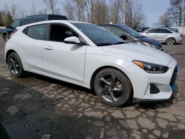 KMHTG6AF6KU019447 - 2019 HYUNDAI VELOSTER BASE WHITE photo 4