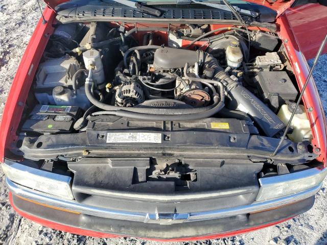 1GCCS14W128227214 - 2002 CHEVROLET S TRUCK S10 RED photo 11