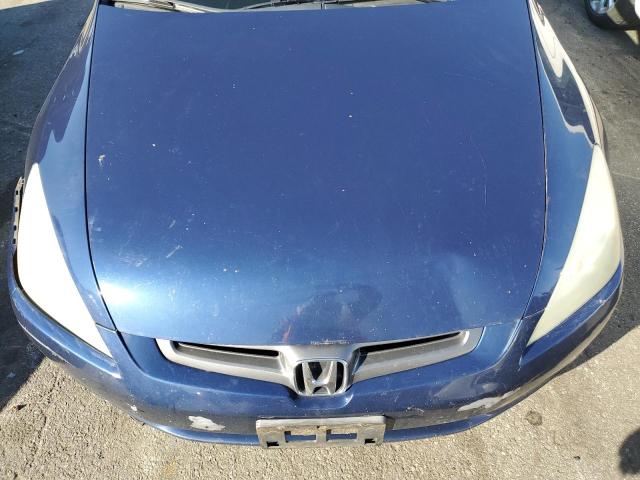 1HGCM66323A100235 - 2003 HONDA ACCORD LX BLUE photo 11