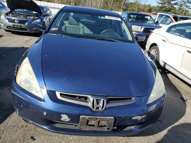 1HGCM66323A100235 - 2003 HONDA ACCORD LX BLUE photo 5