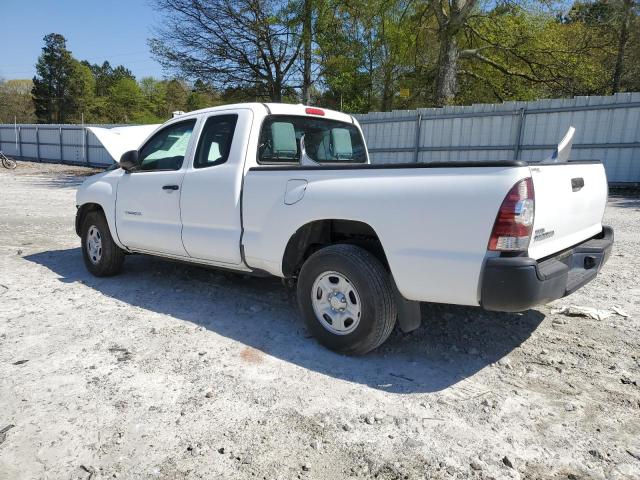 5TETX4CN9AZ741532 - 2010 TOYOTA TACOMA ACCESS CAB თეთრი ფოტო 2