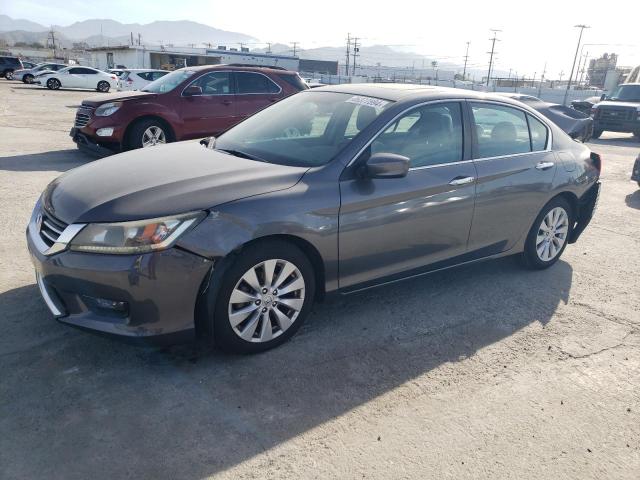 1HGCR2F72FA057680 - 2015 HONDA ACCORD EX GRAY photo 1