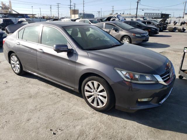 1HGCR2F72FA057680 - 2015 HONDA ACCORD EX GRAY photo 4