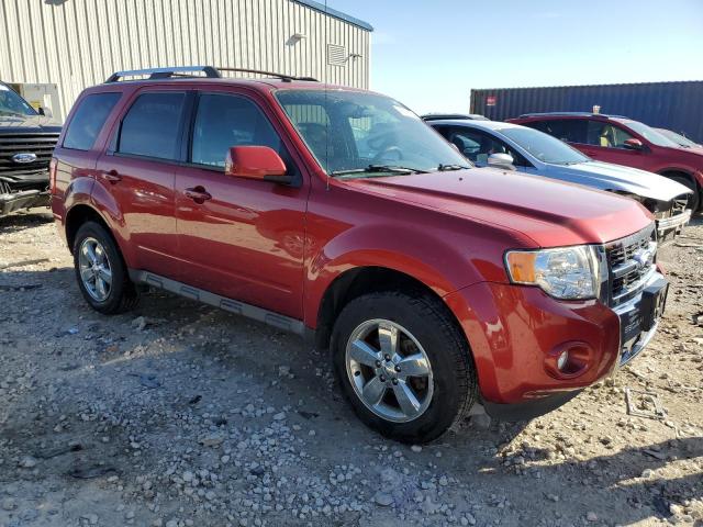 1FMCU9EG9CKC45007 - 2012 FORD ESCAPE LIMITED RED photo 4