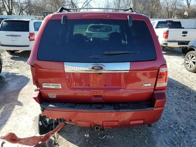 1FMCU9EG9CKC45007 - 2012 FORD ESCAPE LIMITED RED photo 6