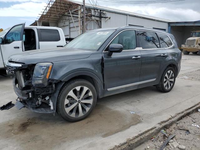 5XYP64HC6LG027592 - 2020 KIA TELLURIDE S BLUE photo 1