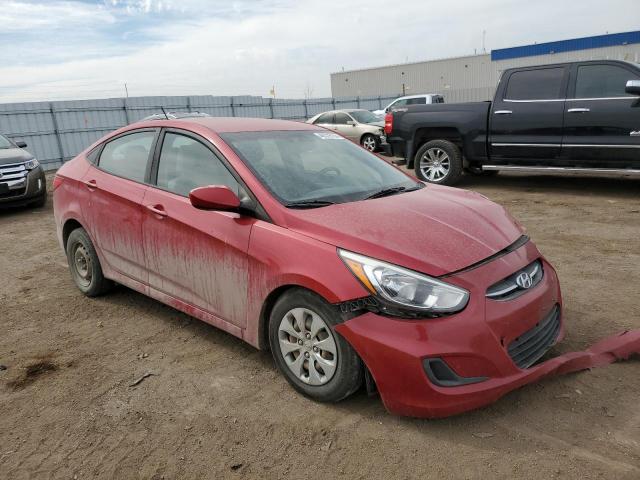 KMHCT4AE6GU119756 - 2016 HYUNDAI ACCENT SE RED photo 4