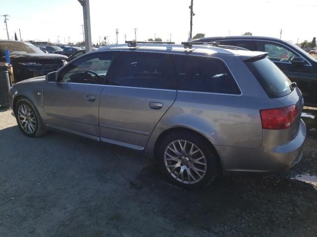 WAUKF78E48A135890 - 2008 AUDI A4 2.0T AVANT QUATTRO GRAY photo 2