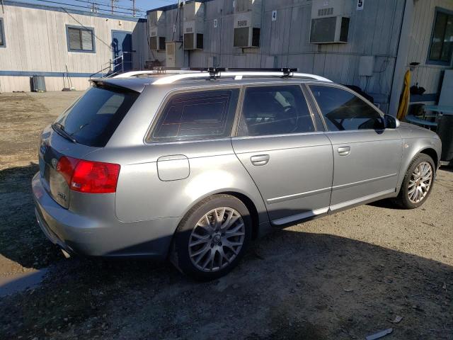 WAUKF78E48A135890 - 2008 AUDI A4 2.0T AVANT QUATTRO GRAY photo 3