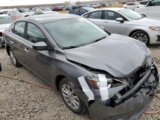 3N1AB7AP5KY366857 - 2019 NISSAN SENTRA S CHARCOAL photo 4