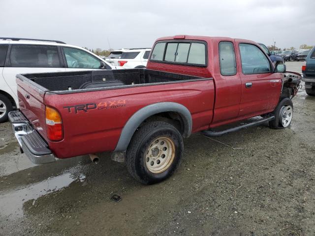 4TAWN72N6VZ257045 - 1997 TOYOTA TACOMA XTRACAB RED photo 3