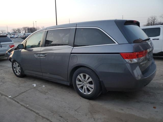 5FNRL5H61EB024529 - 2014 HONDA ODYSSEY EXL GRAY photo 2