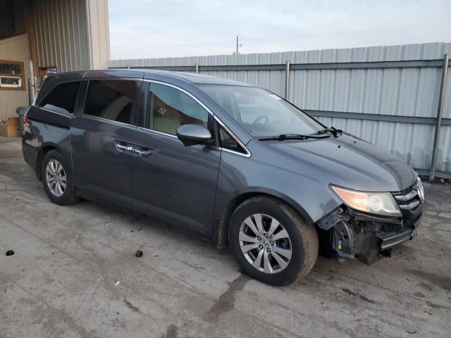 5FNRL5H61EB024529 - 2014 HONDA ODYSSEY EXL GRAY photo 4