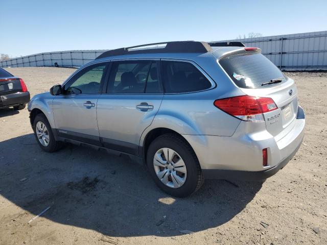 4S4BRCAC3D3273703 - 2013 SUBARU OUTBACK 2.5I SILVER photo 2