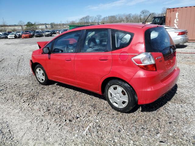 JHMGE8H34DC026195 - 2013 HONDA FIT RED photo 2