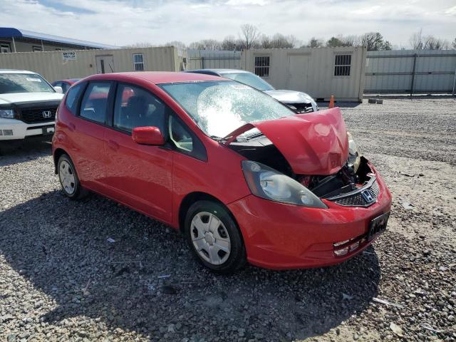 JHMGE8H34DC026195 - 2013 HONDA FIT RED photo 4