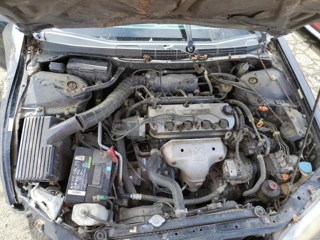 1HGCG3156XA025365 - 1999 HONDA ACCORD EX BLUE photo 11