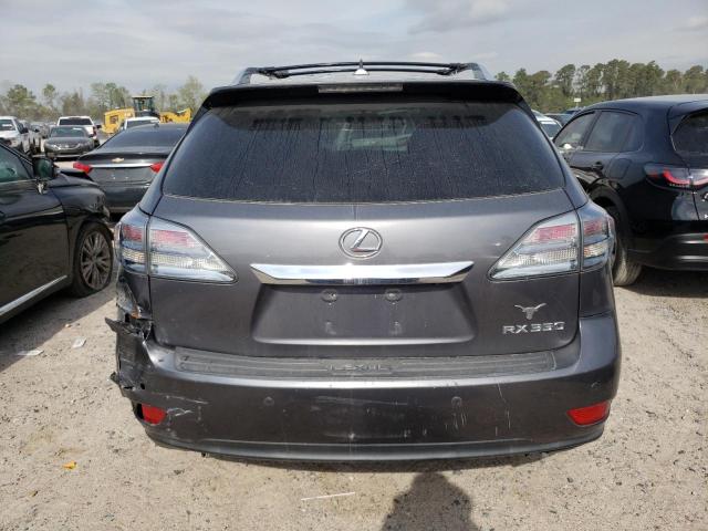 2T2ZK1BA3CC068571 - 2012 LEXUS RX 350 GRAY photo 6