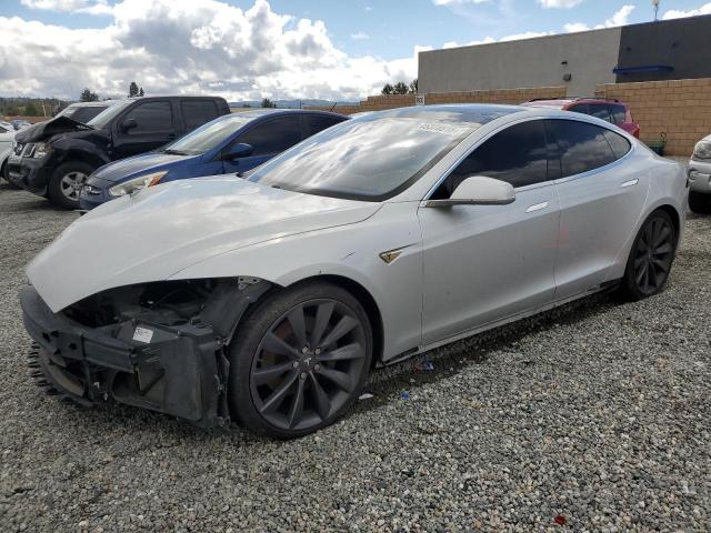 5YJSA1E20FF116265 - 2015 TESLA MODEL S 银色 照片 1