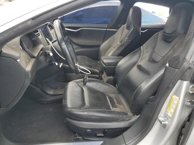 5YJSA1E20FF116265 - 2015 TESLA MODEL S 银色 照片 7