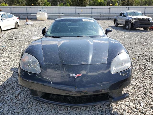 1G1YY24U555104782 - 2005 CHEVROLET CORVETTE BLACK photo 5