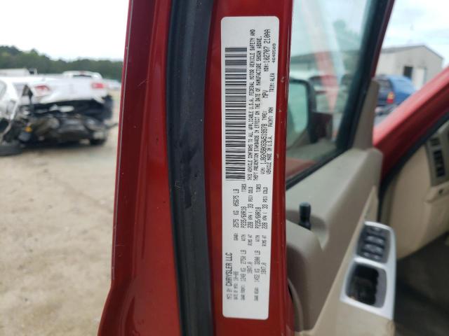 1J8GN58K69W519978 - 2009 JEEP LIBERTY LIMITED RED photo 13