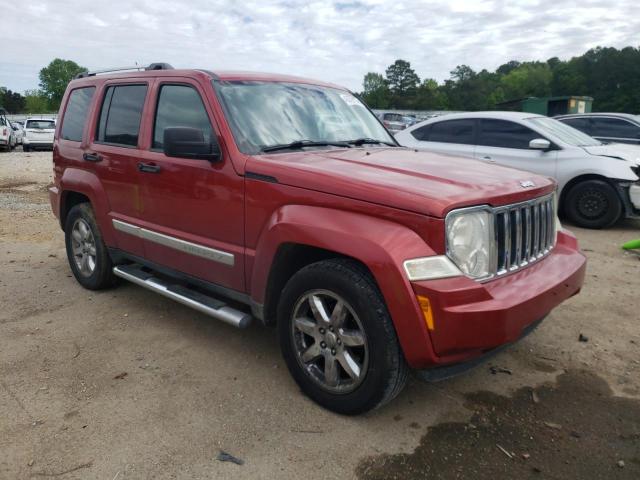 1J8GN58K69W519978 - 2009 JEEP LIBERTY LIMITED RED photo 4