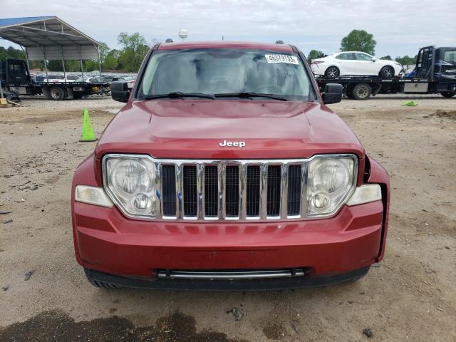 1J8GN58K69W519978 - 2009 JEEP LIBERTY LIMITED RED photo 5
