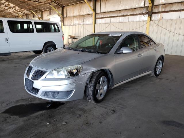 1G2ZA5EB4A4149750 - 2010 PONTIAC G6 SILVER photo 1