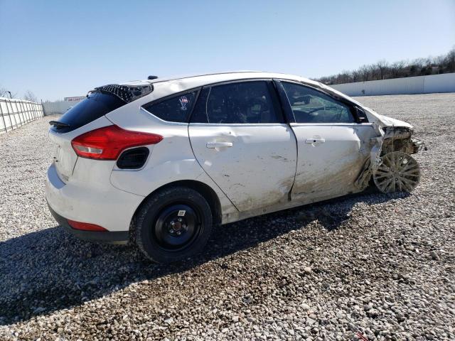 1FADP3N21GL295309 - 2016 FORD FOCUS TITANIUM WHITE photo 3