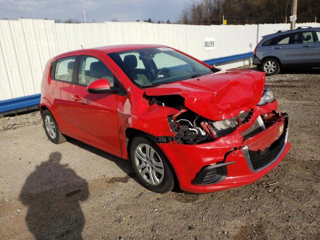 1G1JG6SB0L4130867 - 2020 CHEVROLET SONIC RED photo 4