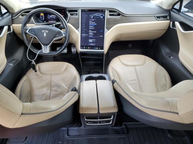 5YJSA1H14EFP52429 - 2014 TESLA MODEL S 蓝色 照片 8