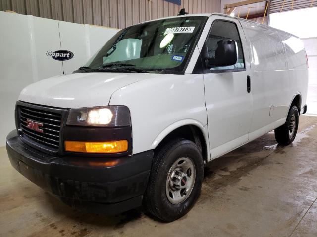 1GTW7AFP1M1155172 - 2021 GMC SAVANA G2500 WHITE photo 1