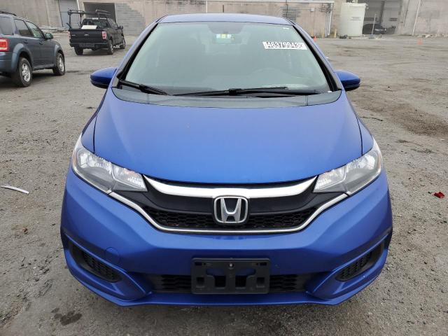 3HGGK5H4XJM736120 - 2018 HONDA FIT LX BLUE photo 5