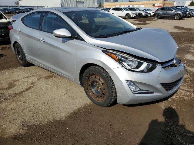 KMHDH4AE8FU266312 - 2015 HYUNDAI ELANTRA SE SILVER photo 4