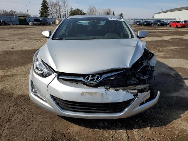 KMHDH4AE8FU266312 - 2015 HYUNDAI ELANTRA SE SILVER photo 5