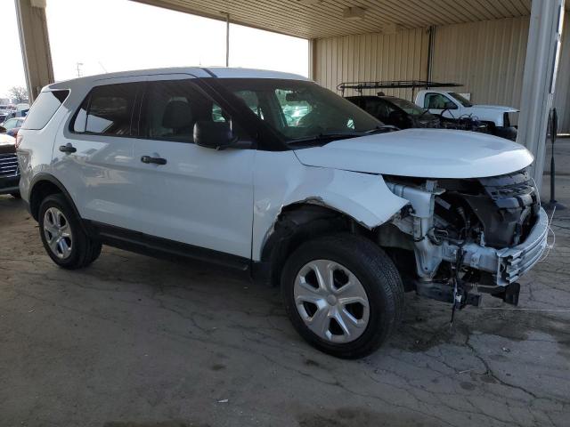 1FM5K8AR8EGC14062 - 2014 FORD EXPLORER POLICE INTERCEPTOR أبيض صورة 4