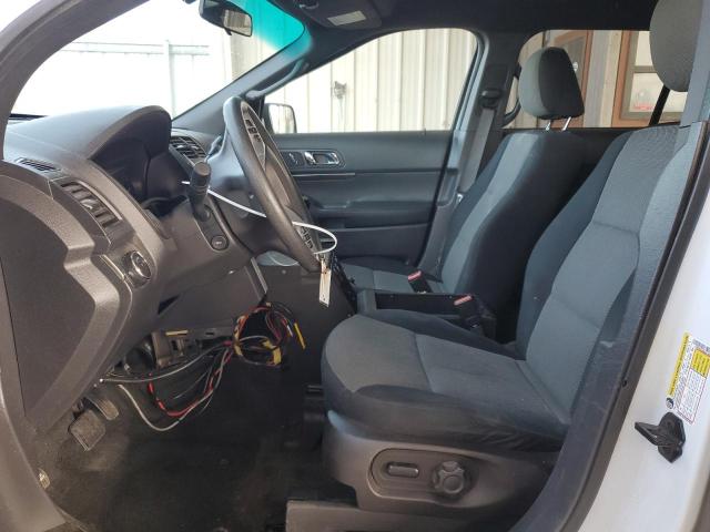 1FM5K8AR8EGC14062 - 2014 FORD EXPLORER POLICE INTERCEPTOR أبيض صورة 7