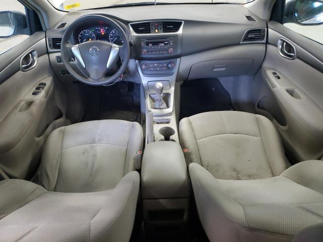 3N1AB7AP6DL690156 - 2013 NISSAN SENTRA S SILVER photo 8