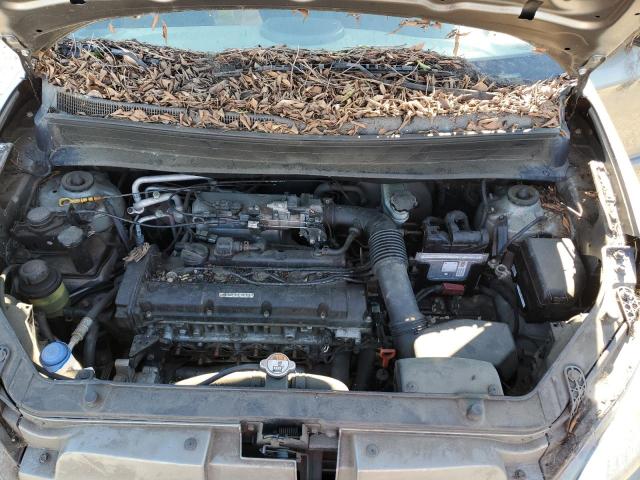 KNDJT2A20A7032916 - 2010 KIA SOUL + GRAY photo 11