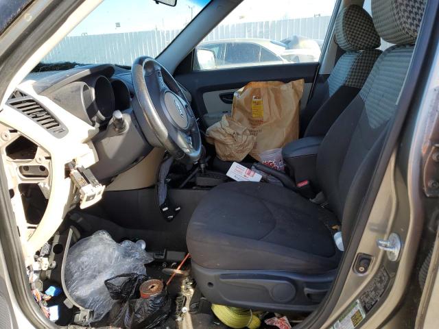 KNDJT2A20A7032916 - 2010 KIA SOUL + GRAY photo 7