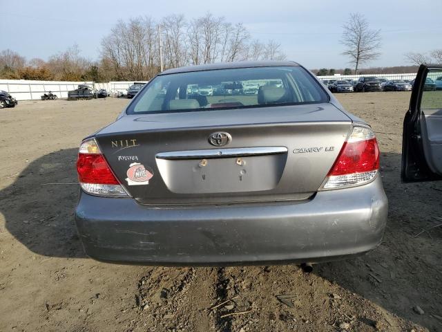 4T1BE32K95U616849 - 2005 TOYOTA CAMRY LE GRAY photo 6